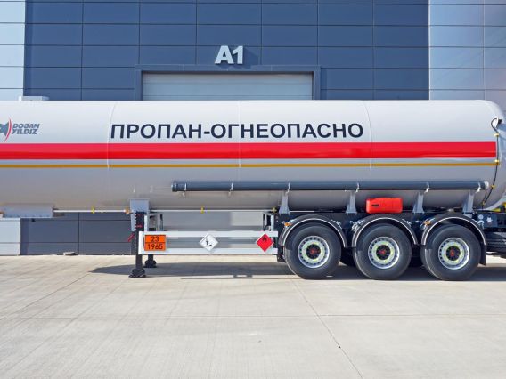 Полуприцеп газовоз ППЦТ DOGAN YILDIZ DY3 2026 года новый