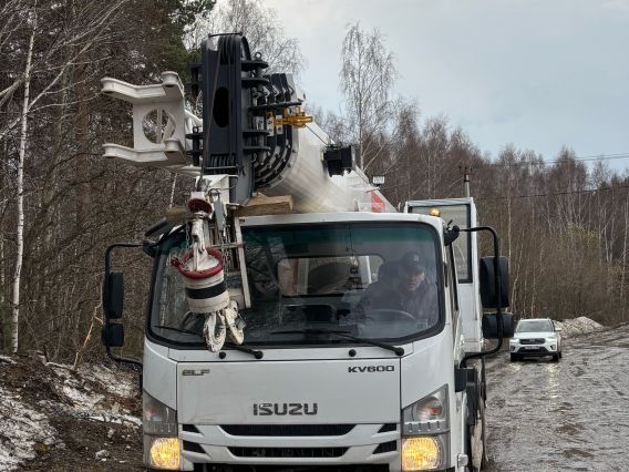 Автокран ISUZU Elf STS STSQ8-WSL 2025 года б/у