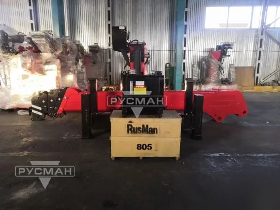 Кран-манипулятор Rusman 805 2025 года новый фото 11