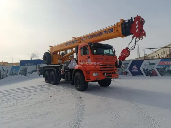 Автокран Камаз 43118 Галичанин КС-55713 2026 года новый фото 6