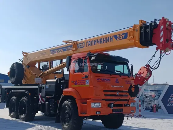 Автокран Камаз 43118 Галичанин КС-55713 2026 года новый