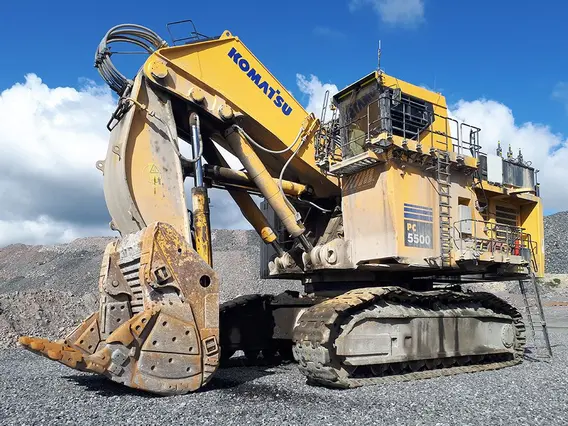 Горный экскаватор Komatsu PC б/у