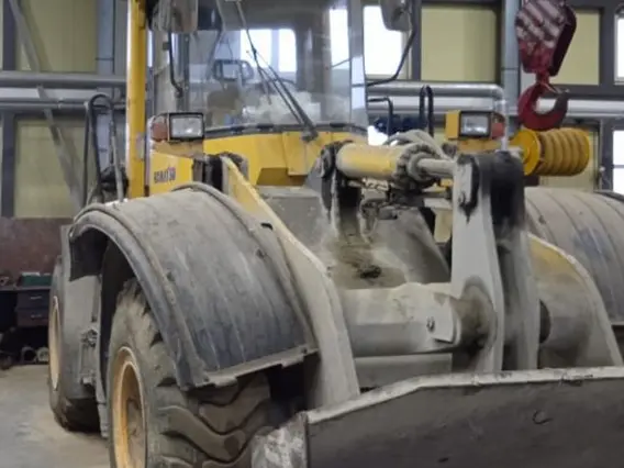 Фронтальный погрузчик Komatsu WA б/у