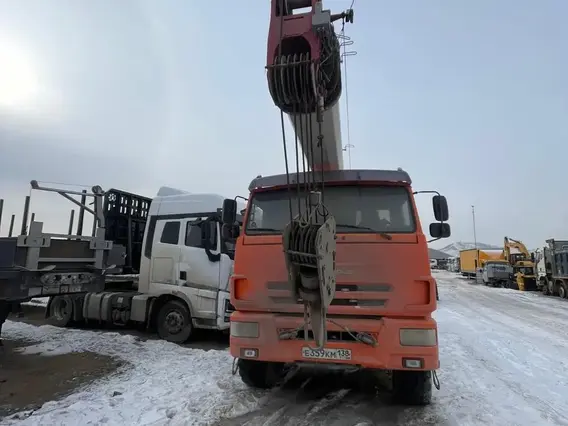Автокран Камаз 43118 2022 года б/у фото 3