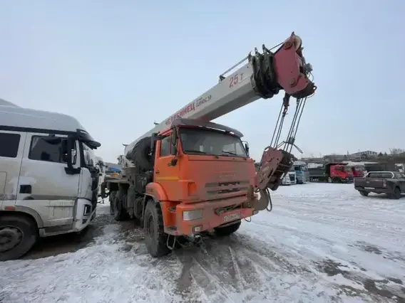 Автокран Камаз 43118 2022 года б/у