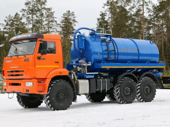 Вакуумная автоцистерна Камаз 43118 2020 года новый