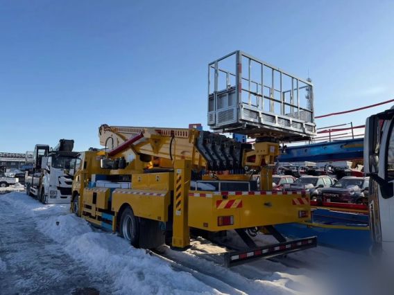 Автовышка ISUZU Giga 2026 года новый фото 8