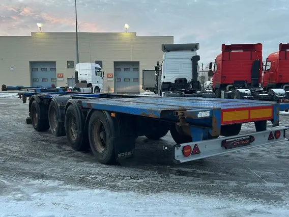 Полуприцеп-контейнеровоз Steelbear PK-24N 2011 года б/у фото 7