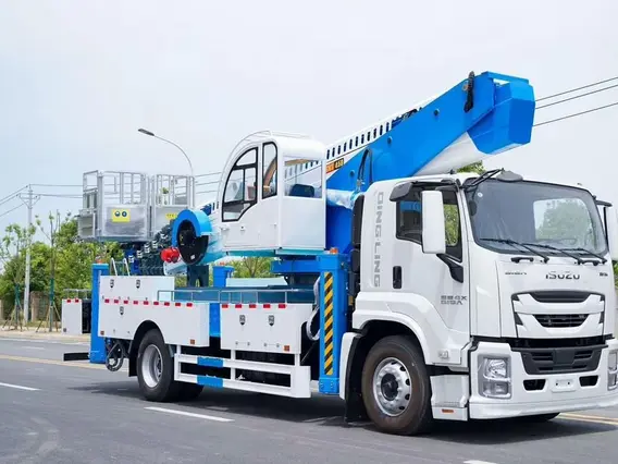 Автовышка ISUZU Giga 2026 года новый