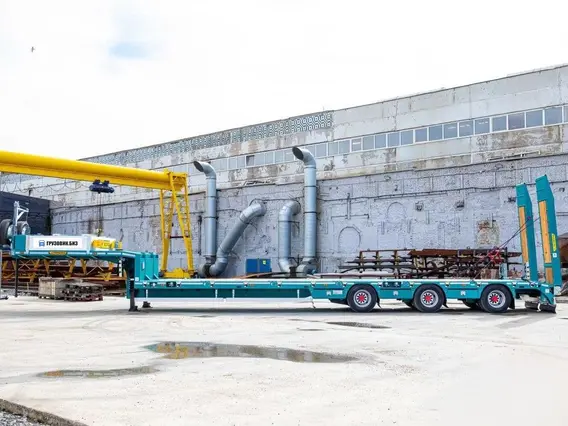 Полуприцеп-трал Juterborg JTB-40 2024 года новый