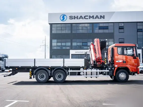 Бортовой Бортовой грузовик Shacman X3000 с КМУ Sunhunk 2024 года новый фото 5