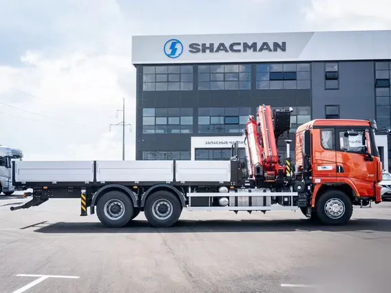 Бортовой Бортовой грузовик Shacman X3000 с КМУ Sunhunk 2024 года новый фото 5
