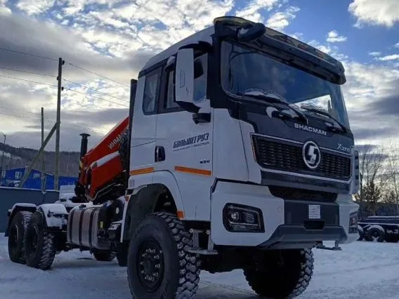 Тягач с КМУ Shacman X3000 Инман ИМ-150N 2024 года новый фото 8