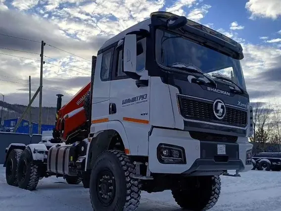 Тягач с КМУ Shacman X3000 Инман ИМ-150N 2024 года новый фото 8