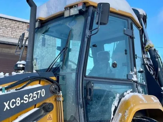 Экскаватор-погрузчик XCMG XC8-S2570 2023 года новый фото 9