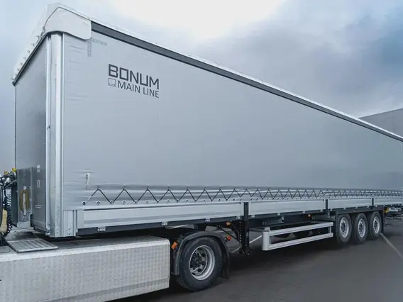 Шторный полуприцеп Bonum 914296-03 2026 года новый фото 5