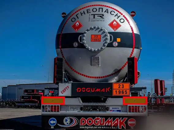 Полуприцеп газовоз ППЦТ Dogumak LPG 2026 года новый фото 3