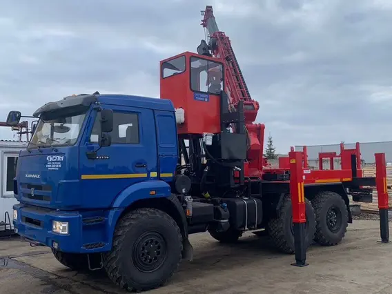 Бурильно-крановая машина КАМАЗ 43118-48 Kanglim KDC 5600 2026 года новый фото 3