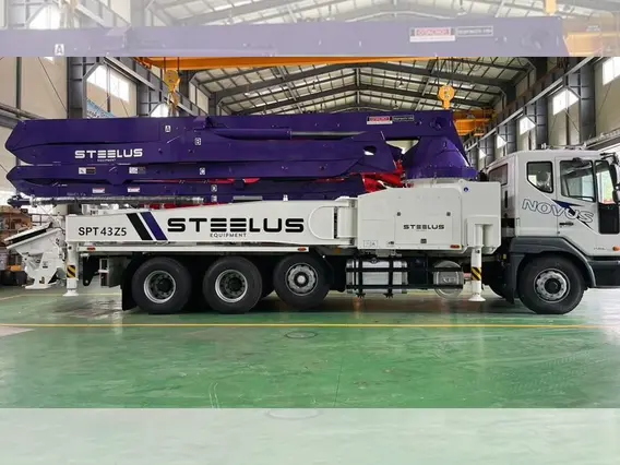 Бетононасос STEELUS SPT43Z5 2023 года б/у фото 3