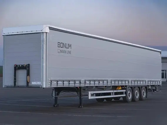 Шторный полуприцеп Bonum 914296-04 2026 года новый