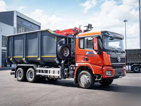 Металловоз Ломовоз 25 м³ Shacman X3000 с КМУ Велмаш-С 2025 года новый фото 2