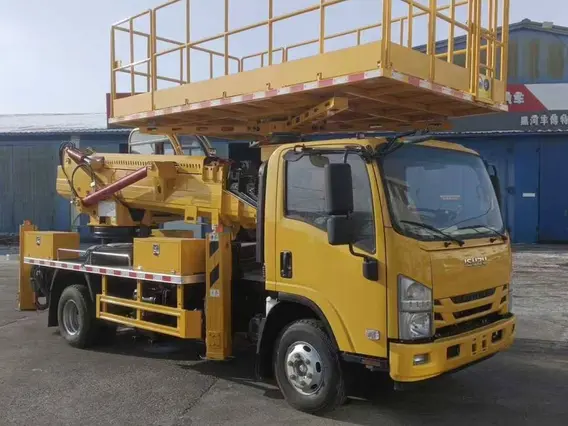 Автовышка ISUZU Elf 2026 года новый фото 4