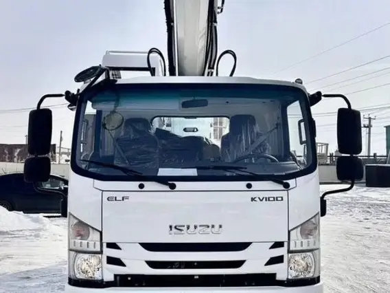 Автовышка Автовышка Isuzu Elf 28 метров. 300 кг. 2026 года новый фото 2
