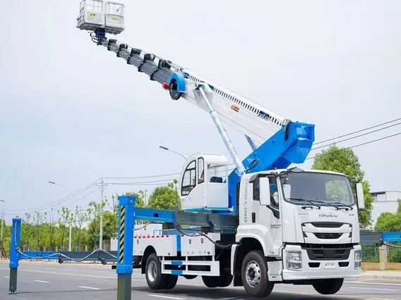 Автовышка ISUZU Giga 2026 года новый фото 2