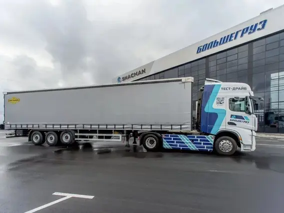 Шторный полуприцеп Orthaus CGS V30 2024 года новый фото 2