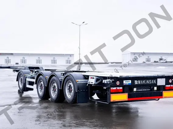 Полуприцеп-контейнеровоз Makinsan FL4 2024 года новый фото 9