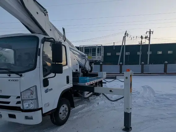 Автовышка ISUZU Elf КV 100 2026 года новый фото 8