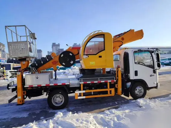 Автовышка ISUZU Elf 2026 года новый фото 8
