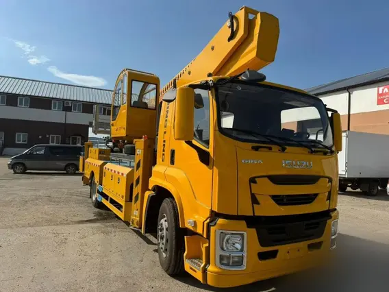 Автовышка ISUZU GIGА 2026 года новый фото 3