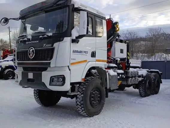 Тягач с КМУ Shacman X3000 Инман ИМ-150N 2024 года новый фото 7