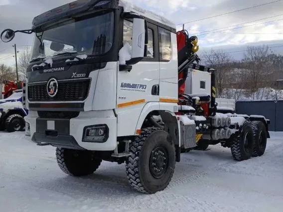 Тягач с КМУ Shacman X3000 Инман ИМ-150N 2024 года новый фото 7