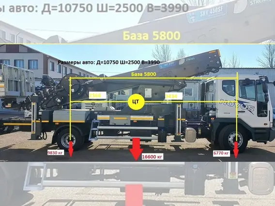 Автовышка HORYONG SKY 4504N 2026 года новый фото 6