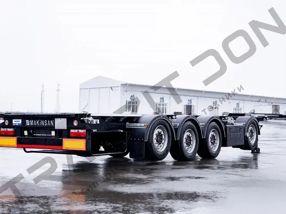 Полуприцеп-контейнеровоз Makinsan FL4 2024 года новый фото 3