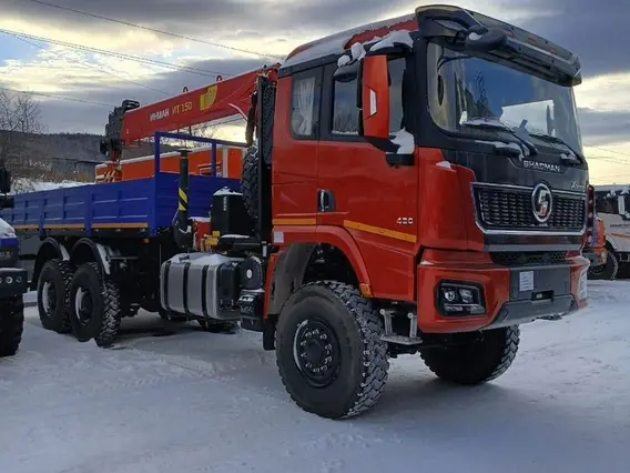 Бортовой Бортовой грузовик Shacman X3000 с КМУ Инман 2024 года новый фото 2