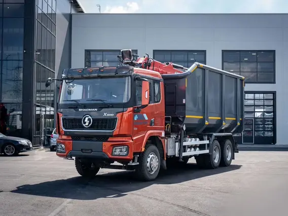 Металловоз Ломовоз 25 м³ Shacman X3000 с КМУ Велмаш-С 2025 года новый фото 4