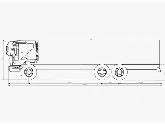 Бортовой Daewoo Novus CL8CF 2023 года б/у фото 9