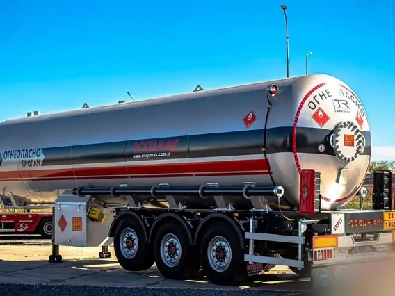Полуприцеп газовоз ППЦТ Dogumak LPG 2026 года новый фото 2