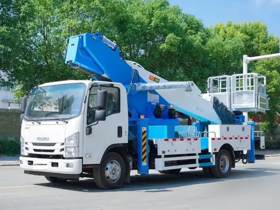 Автовышка Автовышка Isuzu 36 метров. bosch - 400 кг 2026 года новый фото 4