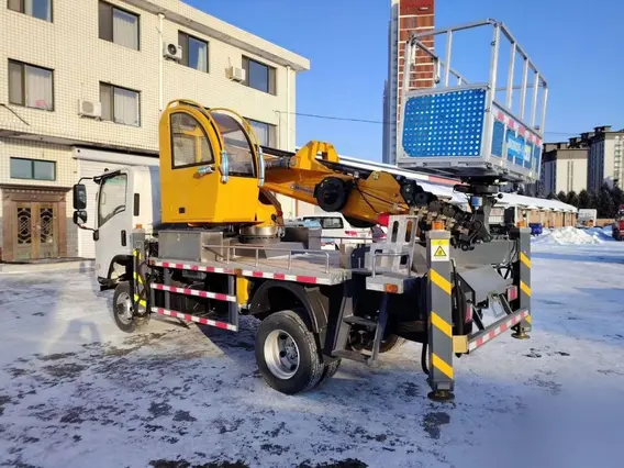 Автовышка ISUZU Elf KV100 2026 года новый фото 14