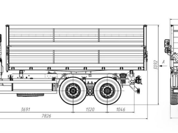 Самосвал Камаз 45143-306012-48 2026 года новый фото 10