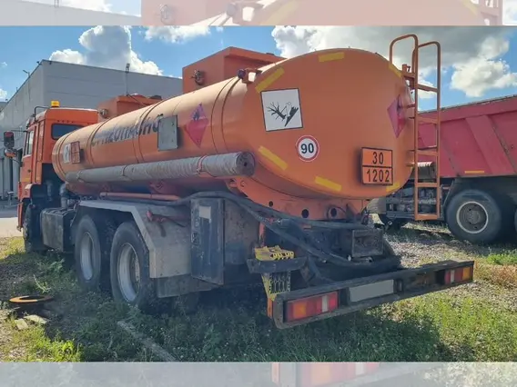 Автотопливозаправщик Камаз 65115 2020 года б/у фото 5