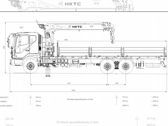Бортовой Daewoo Novus 2023 года б/у фото 8