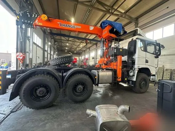 Тягач с КМУ Shacman X3000 НANGIL НGC 976 2026 года новый
