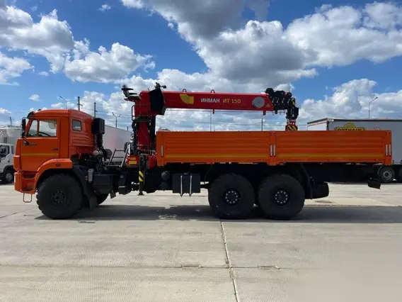 Бортовой Камаз 43118-3027-48 (А5) 2026 года новый фото 4