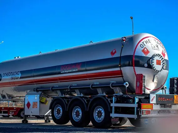 Полуприцеп газовоз ППЦТ Dogumak LPG 2026 года новый фото 4
