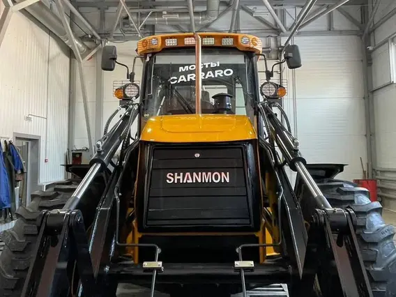 Экскаватор-погрузчик Shanmon 388H-III Carraro 2025 года б/у фото 5